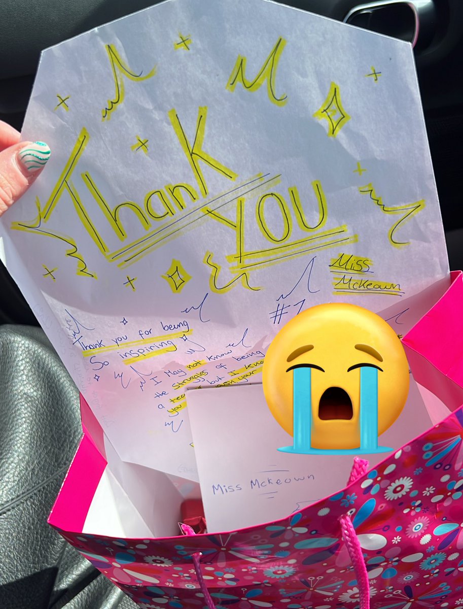 I received the sweetest gift at the end of the day today from two of my S2s. So unexpected and thoughtful. Luck has definitely been on my side recently and I’m feeling so grateful to teach such kind pupils! 💜
@AlnessAcademyHT