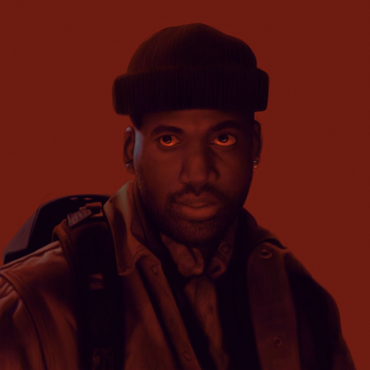 marqdart's tweet photo. Hey, here’s a drawing I did of Tracker from John Wick: Chapter 4 @ShamierAnderson #Johnwick4 #digitalart  #Procreate https://t.co/Yn0pTQhLhU