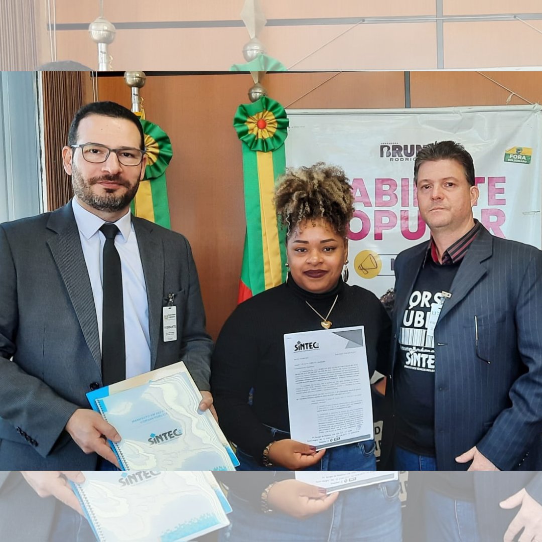 Sintec_RS's tweet photo. Nos dias 10 e 11 de maio o #SINTECRS intensificou a entrega do manifesto em defesa da Corsan pública aos deputados e deputadas da ALRS, em gabinetes e bancadas do Republicanos, PP, PCdoB, União Brasil, Podemos e MDB. Saiba mais ➡ https://t.co/eF7CSpW9RH #corsanpública https://t.co/6WC65XnqA6