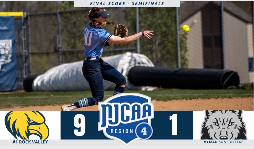 RVC_Softball's tweet photo. Onto the championship tomorrow!! 🥎🦅 #RVCSoftball #Best4Vest https://t.co/nOEfU8gg0M