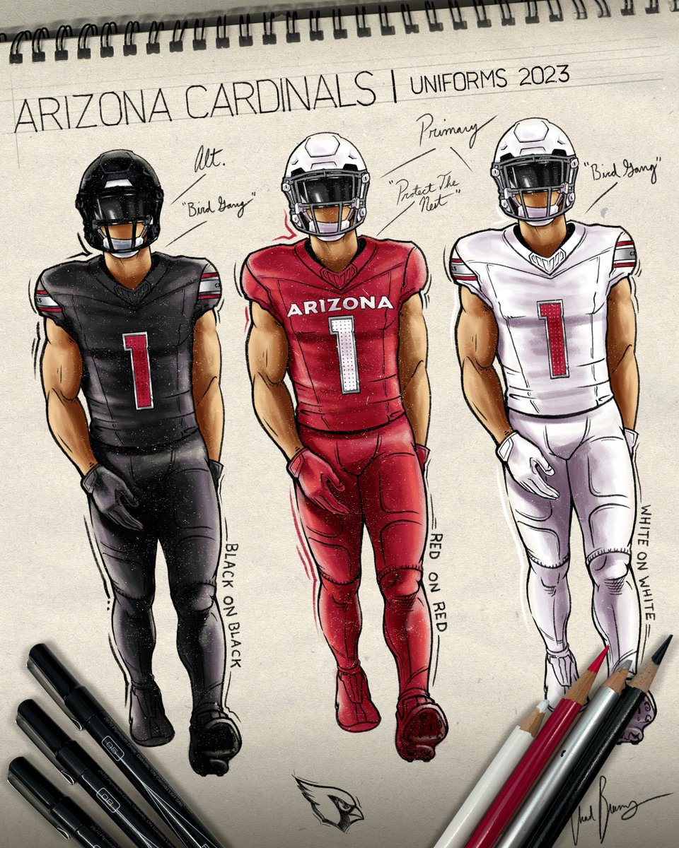 AZCardinals's tweet photo. it's called fashion, look it up 🎨 https://t.co/yflCfTJ8ez