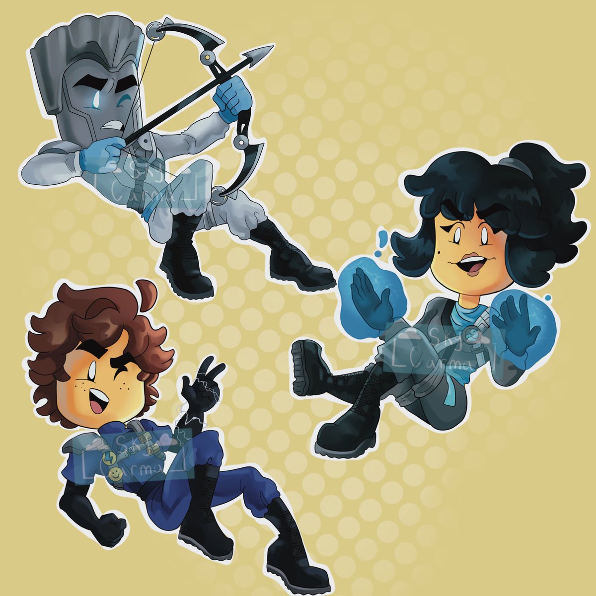 Here’s are the designs for keychains that will be available soon! Follow for updates! #ninjago #ninjagofanart