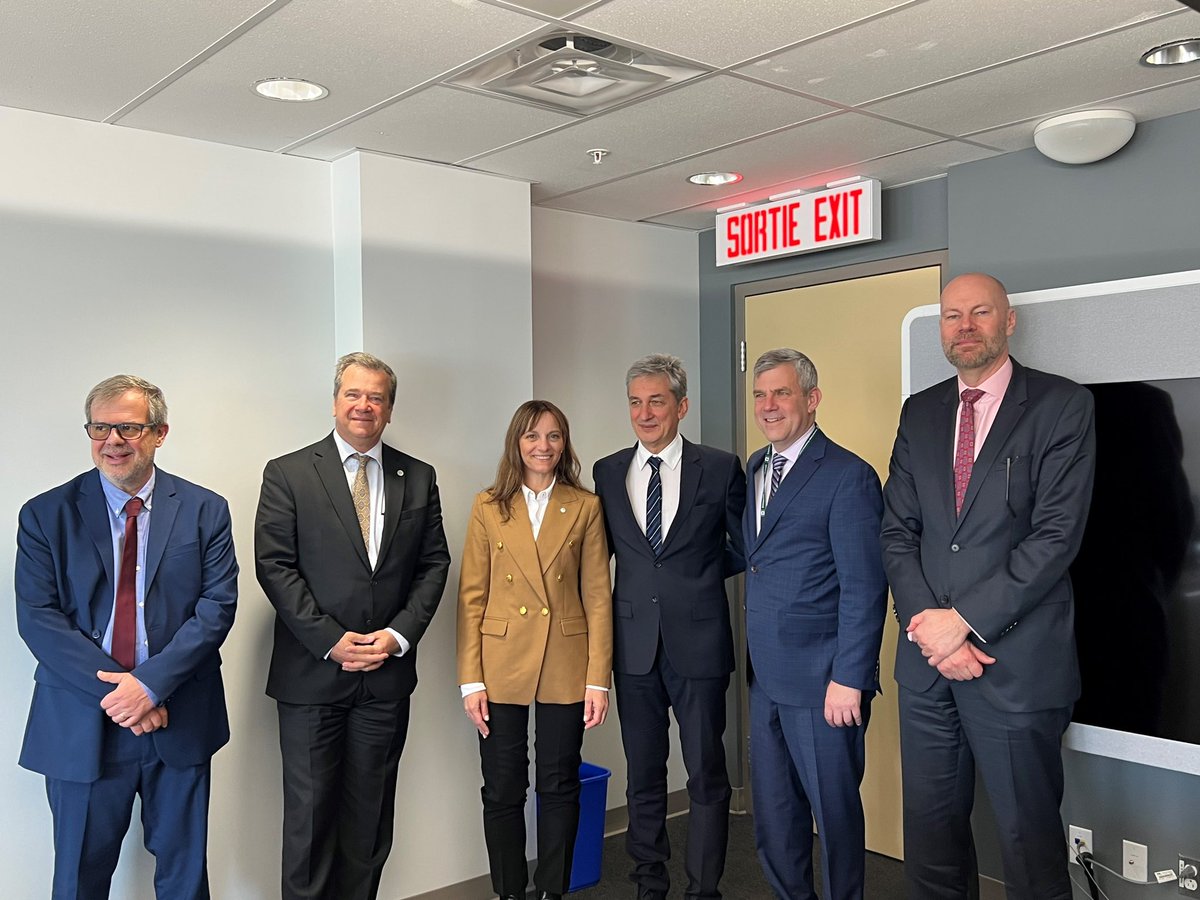 Excellente discussion aujourd’hui avec Sergio Federovisky et <a href="/ArginCanada/">Embajada Argentina en Canadá 🇦🇷 🇨🇦</a> sur les enjeux de biodiversité et climat