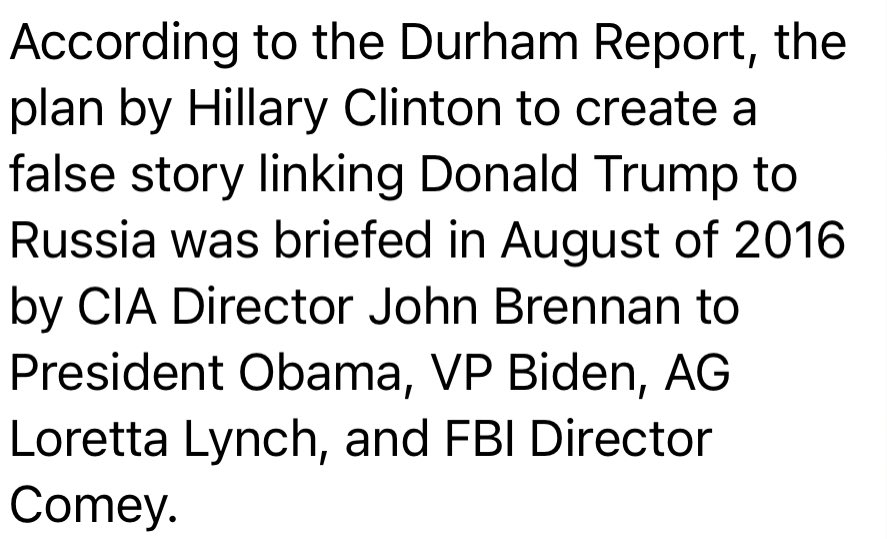 W/Durham finally releasing clear election interference, has this been redefined like women, pedOs, cognitive behavior etc or is it still a High Crime w/severe consequences? Was there some statute of limitations that expired? If not @GOP when do we see indictments? WTP want ACTION