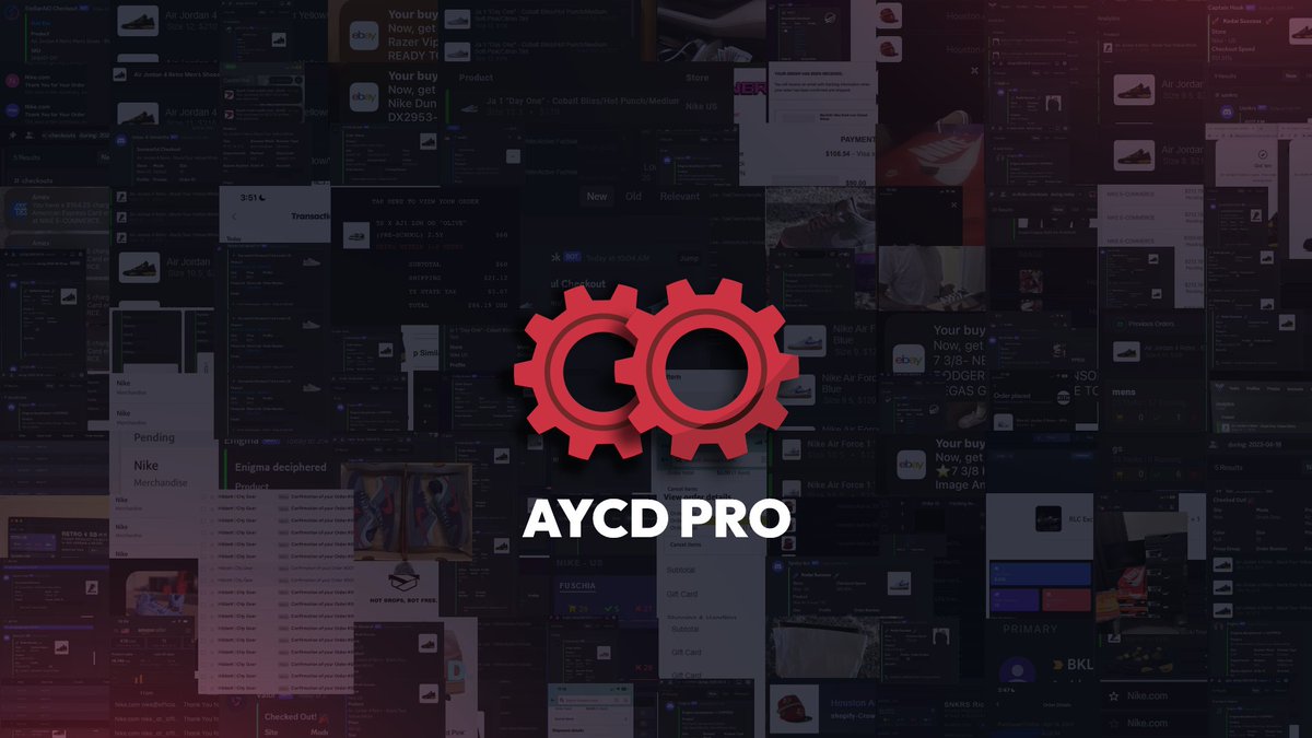 Another successful month of cooking in AYCD Pro across Shoes, Lowkey Flips, Tickets, Hats, and much more 🍳 Access the best tools and information in the industry 🧑‍🏫 Try AYCD Pro out risk-free with our limited-time trial period below 👇🚀 Free Trial @ aycd.io/checkout/produ…