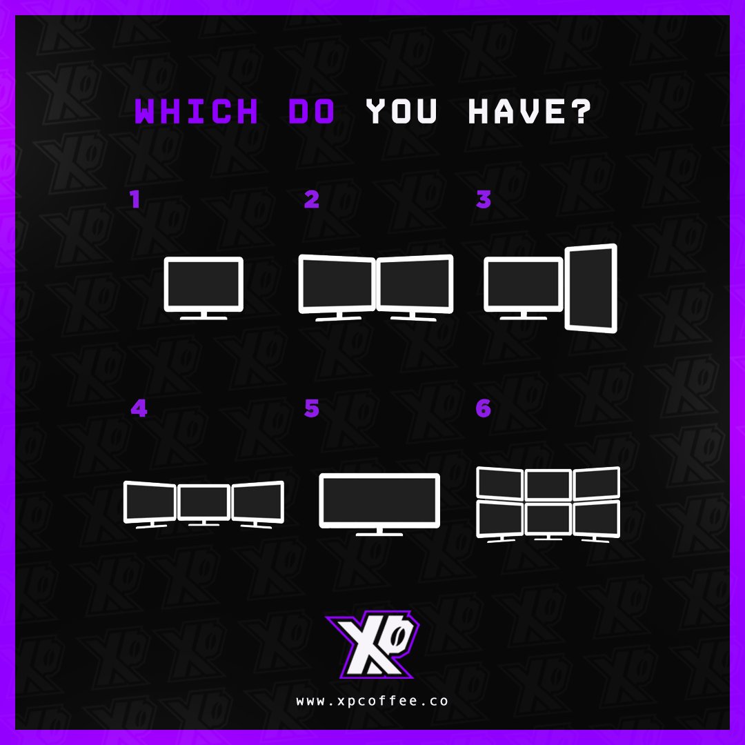 What one have you got? 

#XPFam #Gaming #Coffee