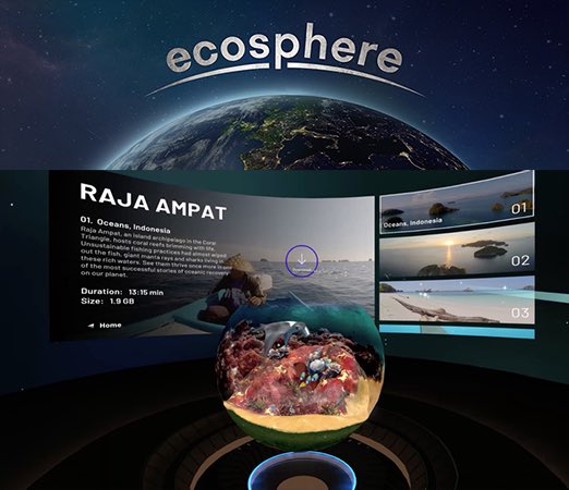 Experience „Ecosphere“ in #VirtualReality  zur #PublicClimateSchool
am Mi, 24.5. von 13-17:00 im #VR-Labor der #HochschuleMerseburg, mehr Infos über Planetarium-Merseburg.de
