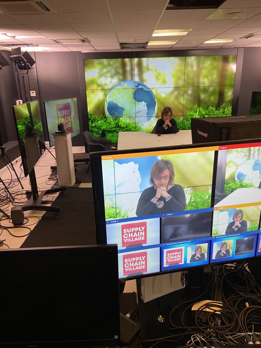 🌎🌿 Merci <a href="/carboneval/">Valentina Carbone</a> et <a href="/AgoraNewsSCV/">Supply Chain Village</a> pour l’invitation à échanger et débattre des liens entre prospective, supply chain et sustainability dans le cadre de Supply Chain Village !