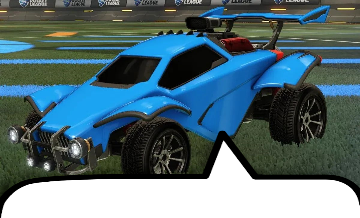 Lightning McQueen in rocket league : r/weirddalle