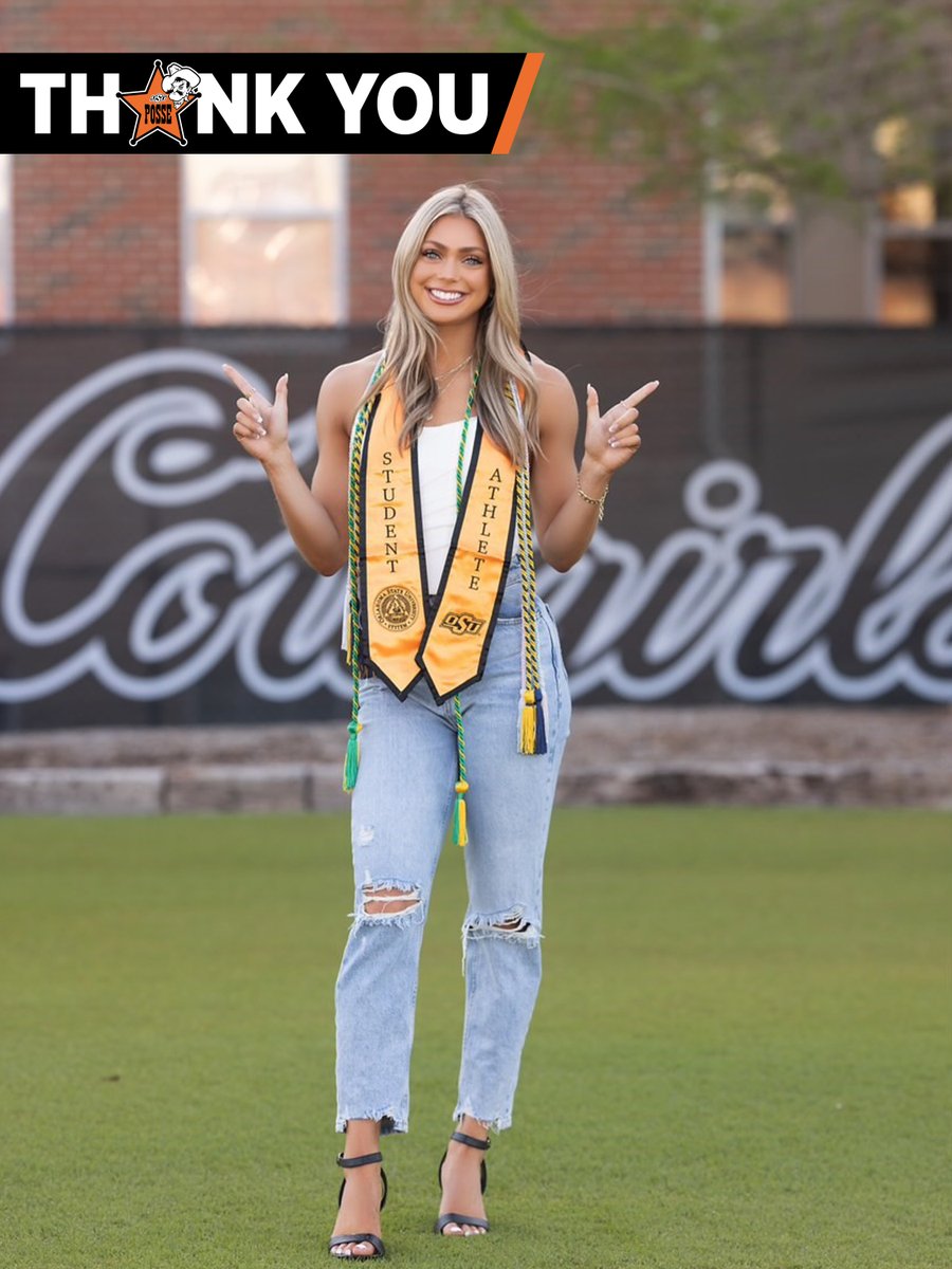 CowgirlFC's tweet photo. Celebrating Peyton Vincze, who earned her @okstate degree in psychology! 🎓 

Thank you, @OSUPOSSE members for Providing Opportunities for Scholastic &amp; Sports Excellence!  

#GoPokes https://t.co/Sv5CpI9UDN