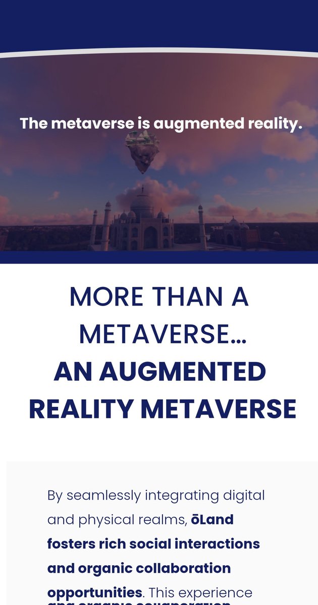 420dotsats's tweet photo. #ōLand is the future of Web3 Implementing Ai Dream Engine and Augmented Reality the Metaverse will be visable above our heads as we go about our day.
#ŌverlineNetwork https://t.co/UITF1Jddgk