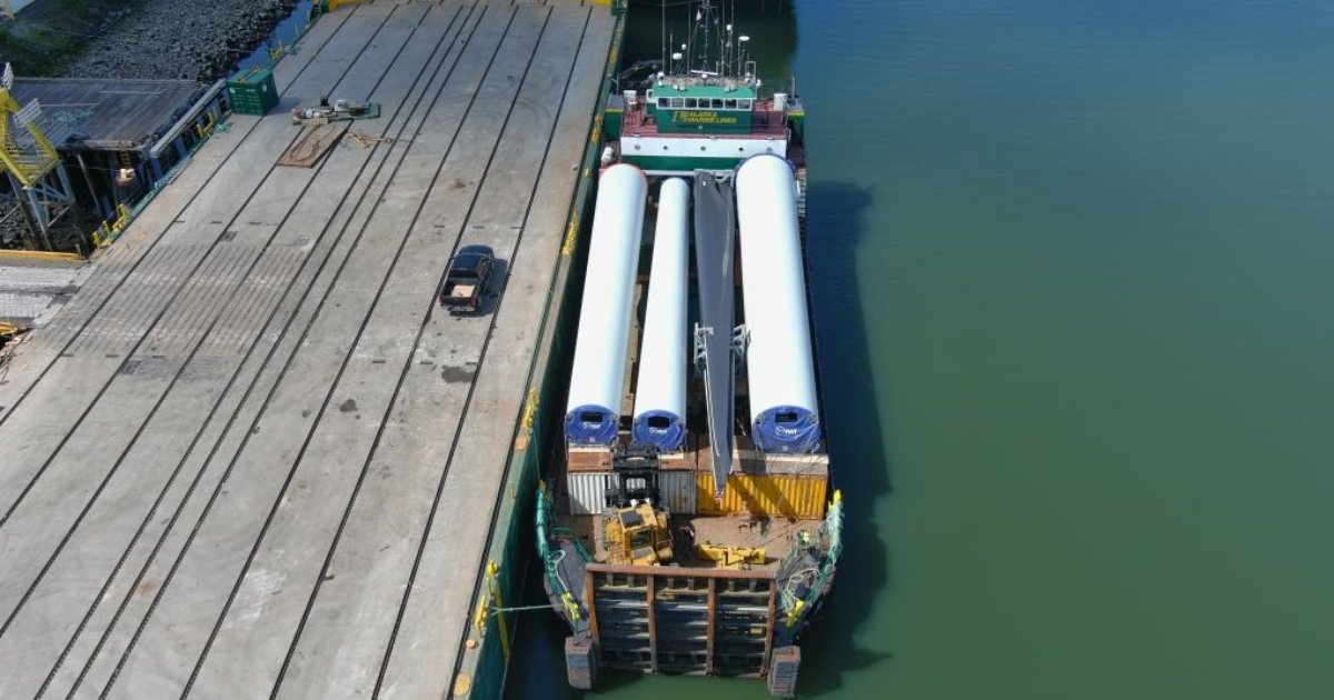 Lynden Inc. on Twitter "Here is our landing craft “Nunaniq”, loaded with components for a