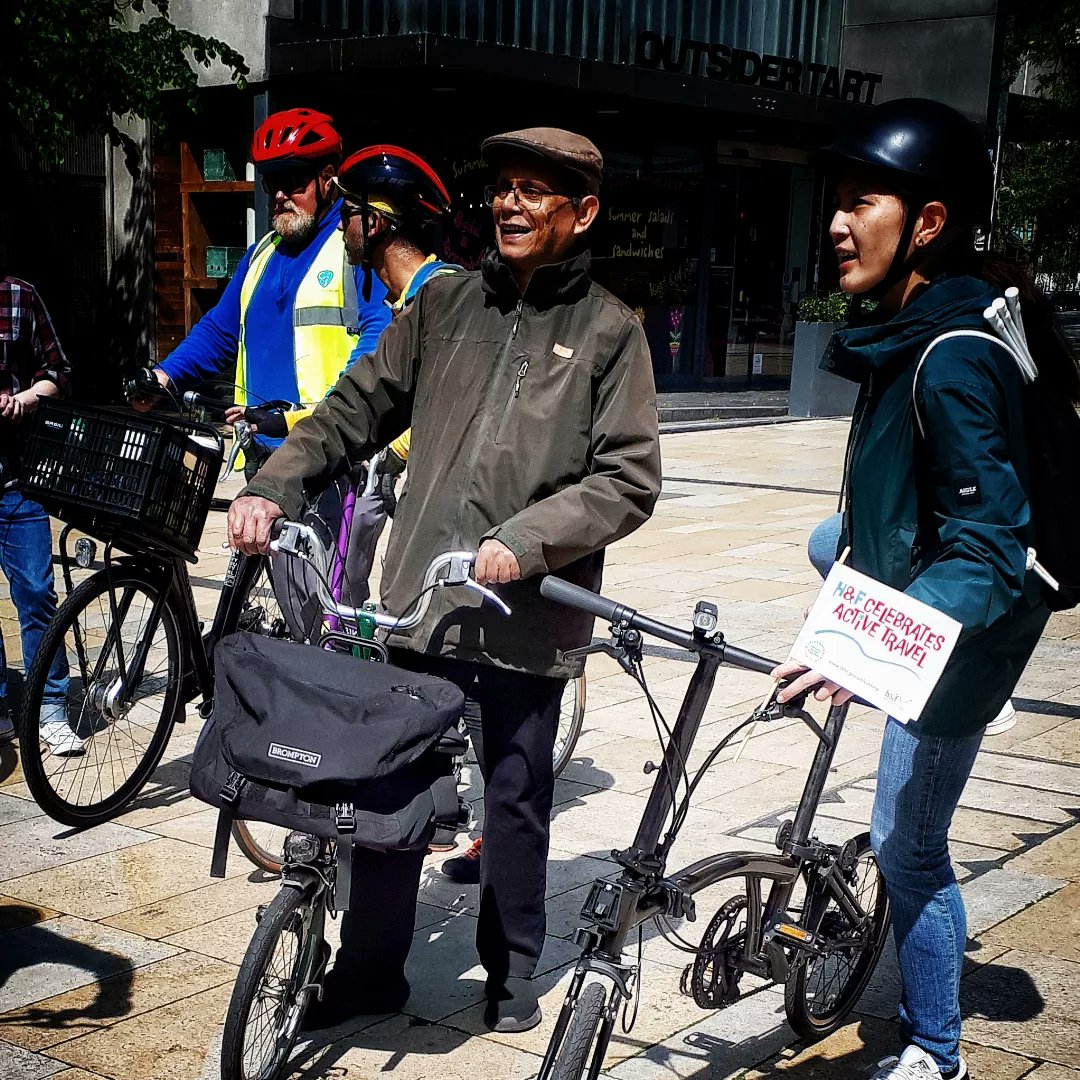 acubaninlondon's tweet image. The #Bromptons were out in force yesterday at #HammersmithandFulham #communityride. Maybe I should have brought mine, too. 😊

#Bromptonlife #Bromptonbicycle @BromptonBicycle  @BromptonJnLDN #Brompton #cycling #cyclinglife #bicyclelife #bicycles #visitbritain #visitengland #cycle