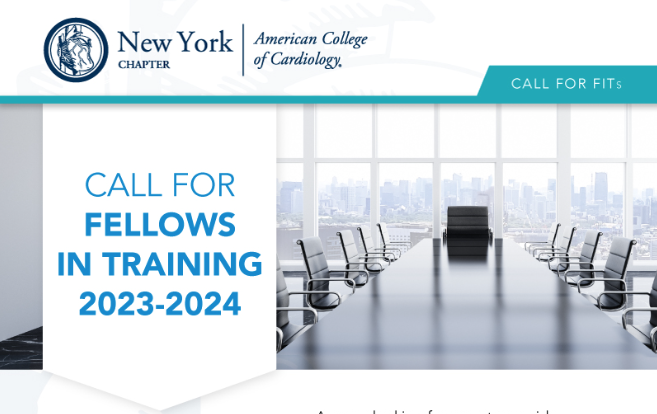 #ACCFITs in NY: Are you looking for ways to provide leadership in the New York cardiovascular community? @NYSCACC is once again seeking Fellows in Training (FITs) to represent NY's trainees as a representative on our board of directors. mailchi.mp/ny-acc/call-fo… #ACCChapters