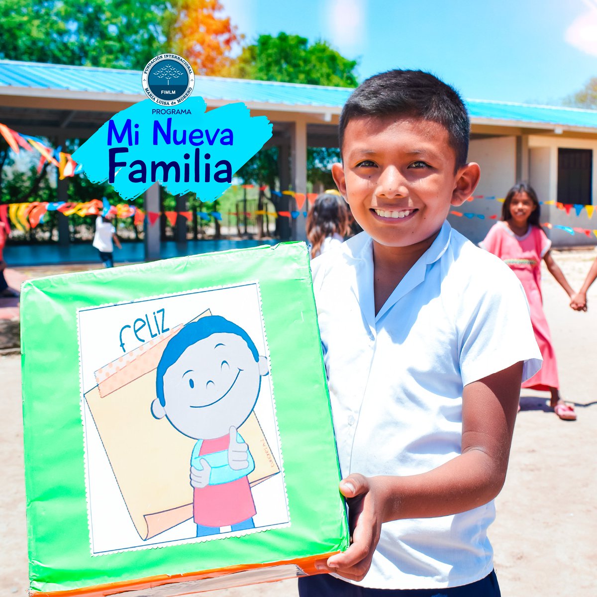 FIMLM's tweet photo. 🇨🇴 Niños del Centro Etnoeducativo #Pulitchamana en #LaGuajira,  aprendieron sobre el manejo de sus emociones y la aplicación de los valores en el contexto cultural, familiar, escolar y social, para mejorar la comunicación #MiNuevaFamilia • Leer más: https://t.co/f7UVYgOnwW https://t.co/EHajy3CDze