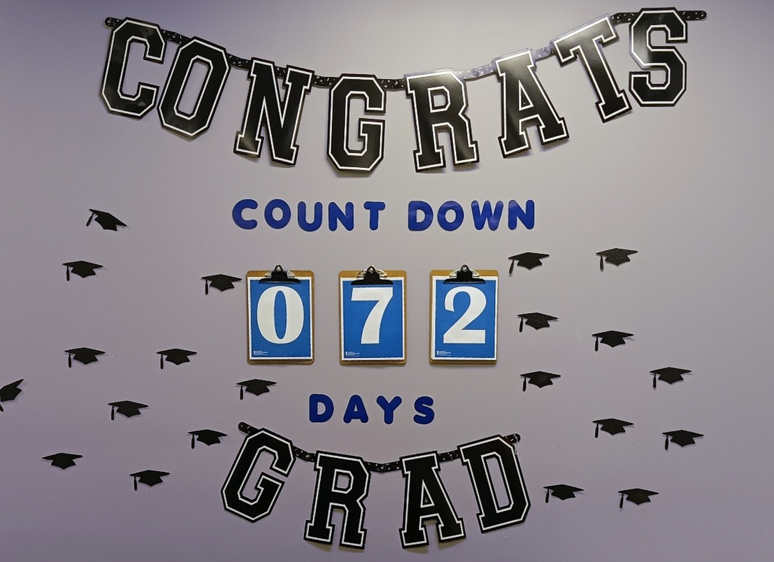 AIUniv's tweet image. Stop by to take a photo of our graduation countdown wall in the Collaboration Zone, near the campus lobby, and tag us or use #AIUGrad!

As a friendly reminder, don’t forget to RSVP for the ceremony and order your #capandgown here: lnkd.in/gAESsgFK

#graduation #grad