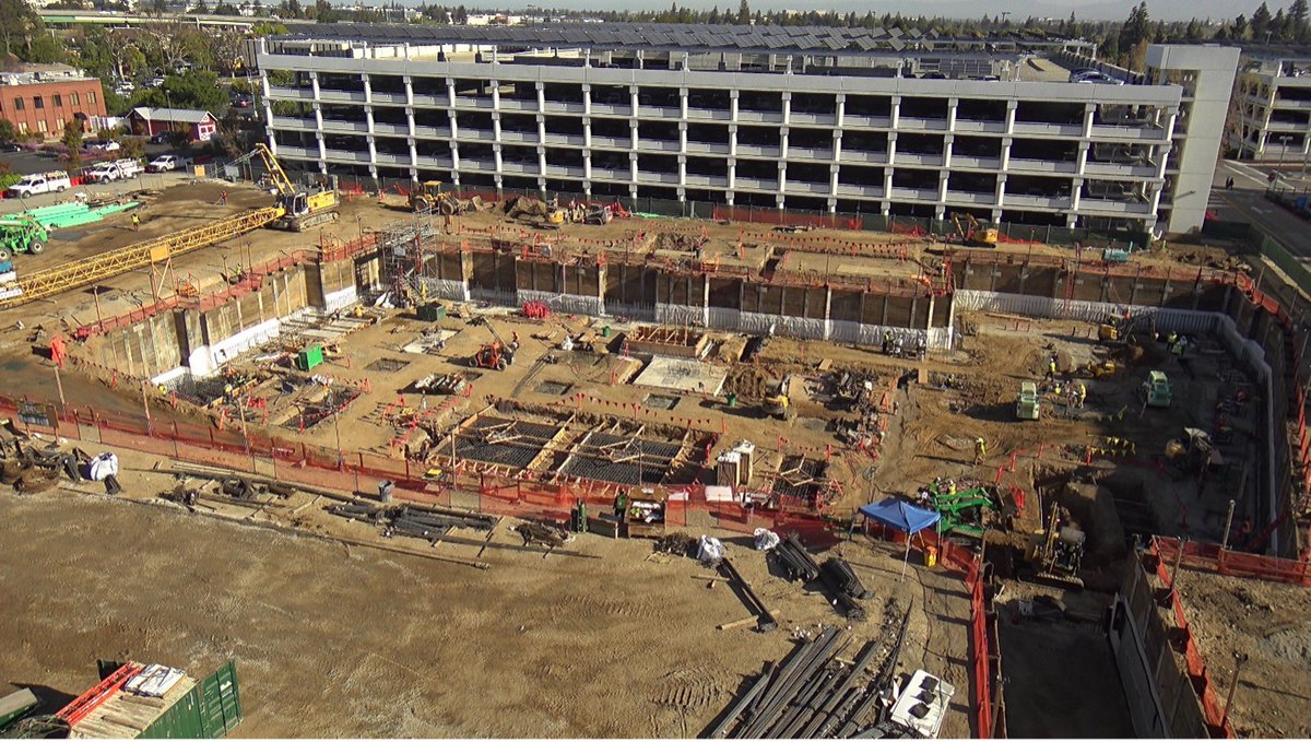 WebcorBuilders's tweet photo. Since mobilizing in February, the SCVMC BHSC project team has completed deep pier installation &amp; begun foundation work &amp; sub-slab electrical plumbing installation. Next up: finishing the basement and level 1 foundations and starting the basement perimeter walls! #BuildWithWebcor https://t.co/xDKvsW0j1O
