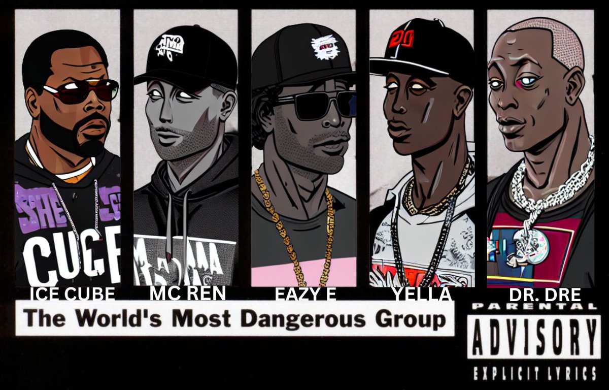 I am having an absolute blast trying out <a href="/SOLParasitesNFT/">Parasites</a> newest utility. Recreated an N.W.A album cover in a #degods style 😀