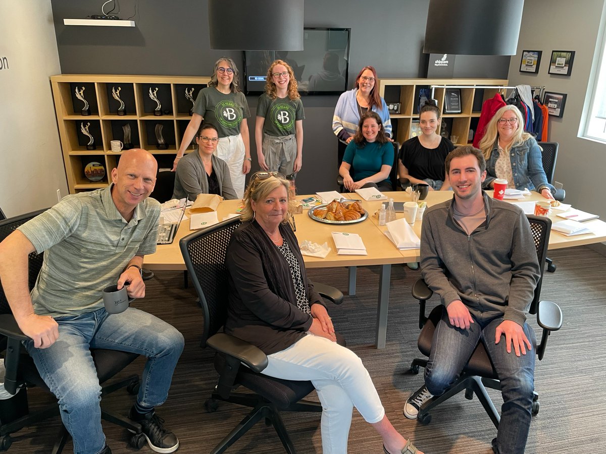 Today we sat down with our friends at <a href="/SHIPPAM_Promo/">Shippam</a>  to chat about the ever-growing demand for sustainable products in the #promoindustry and beyond. It was great to connect in person and share how we can help businesses promote their companies confidently without waste!
