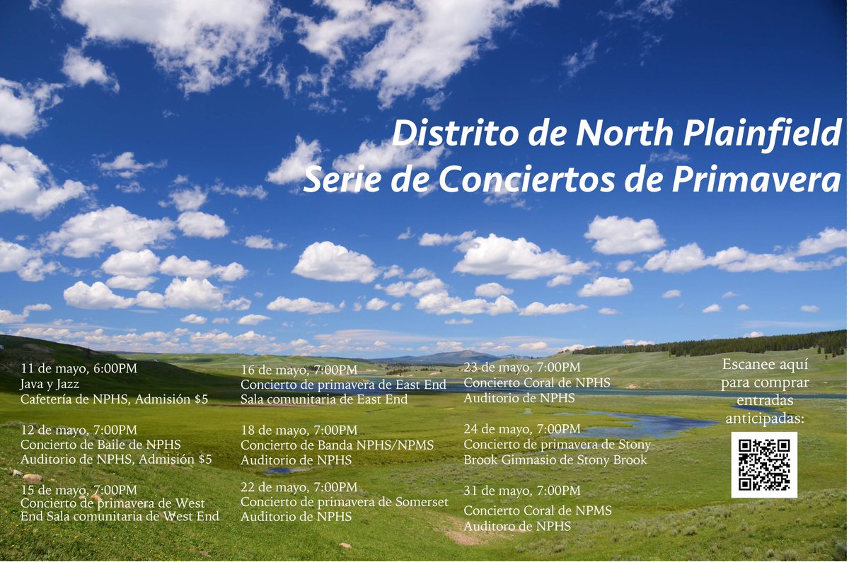 Several concerts this week, starting off with @NPSD_WestEnd later this evening! #npsdarts