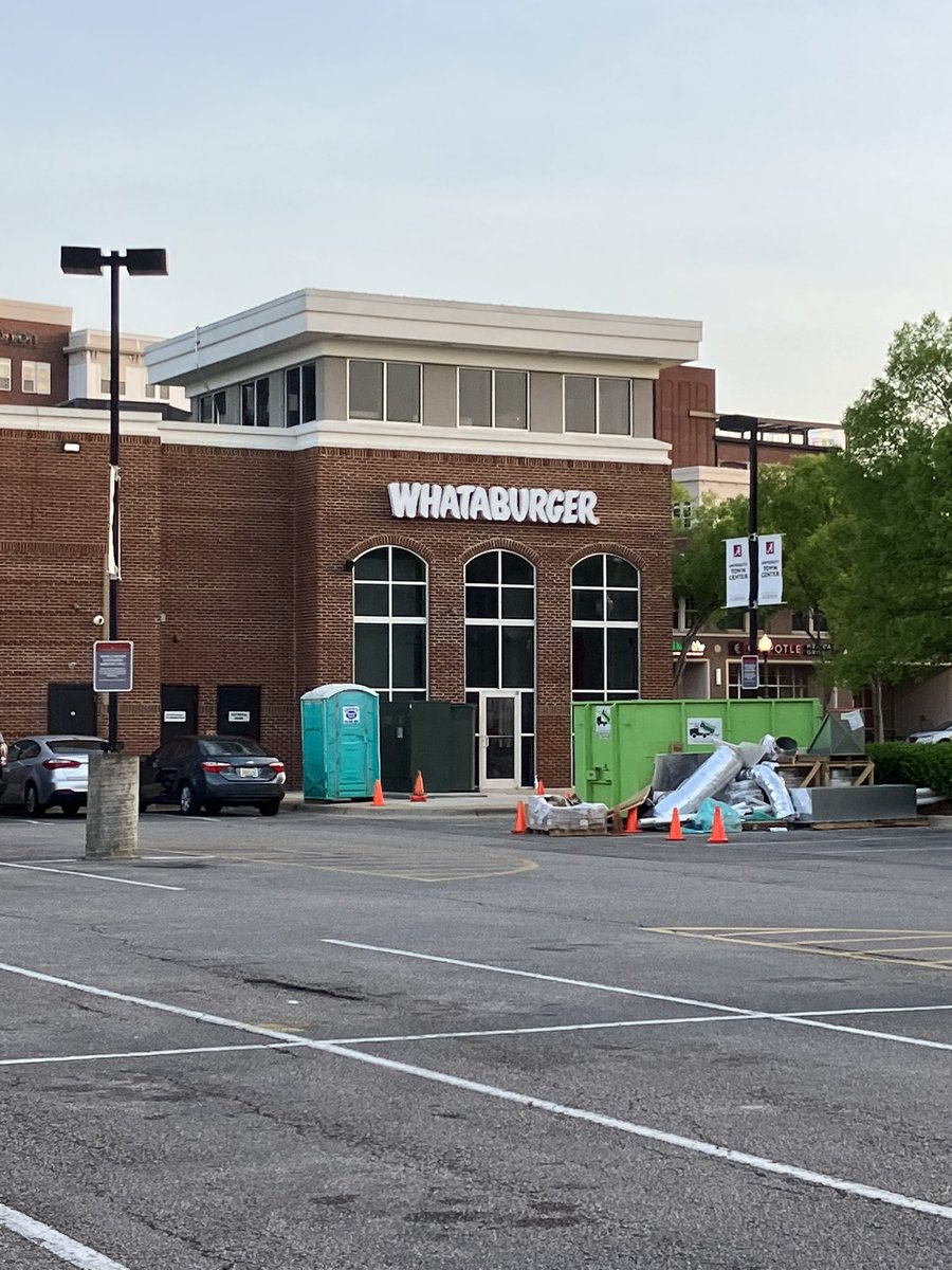 Coming soon to downtown Tuscaloosa/The Strip #Our67 @Whataburger