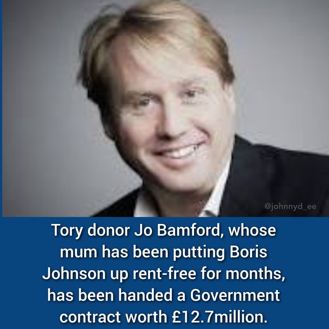 🚨 TORY DONOR whose mother put BORIS JOHNSON up RENT-FREE gets £12.7m Government deal

'Wrightbus', owned by Jo Bamford, son of JCB mogul Lord Bamford & Lady Bamford, will get £6.4m of taxpayers cash as part of the deal - plus £6.3million from auto industry bodies.