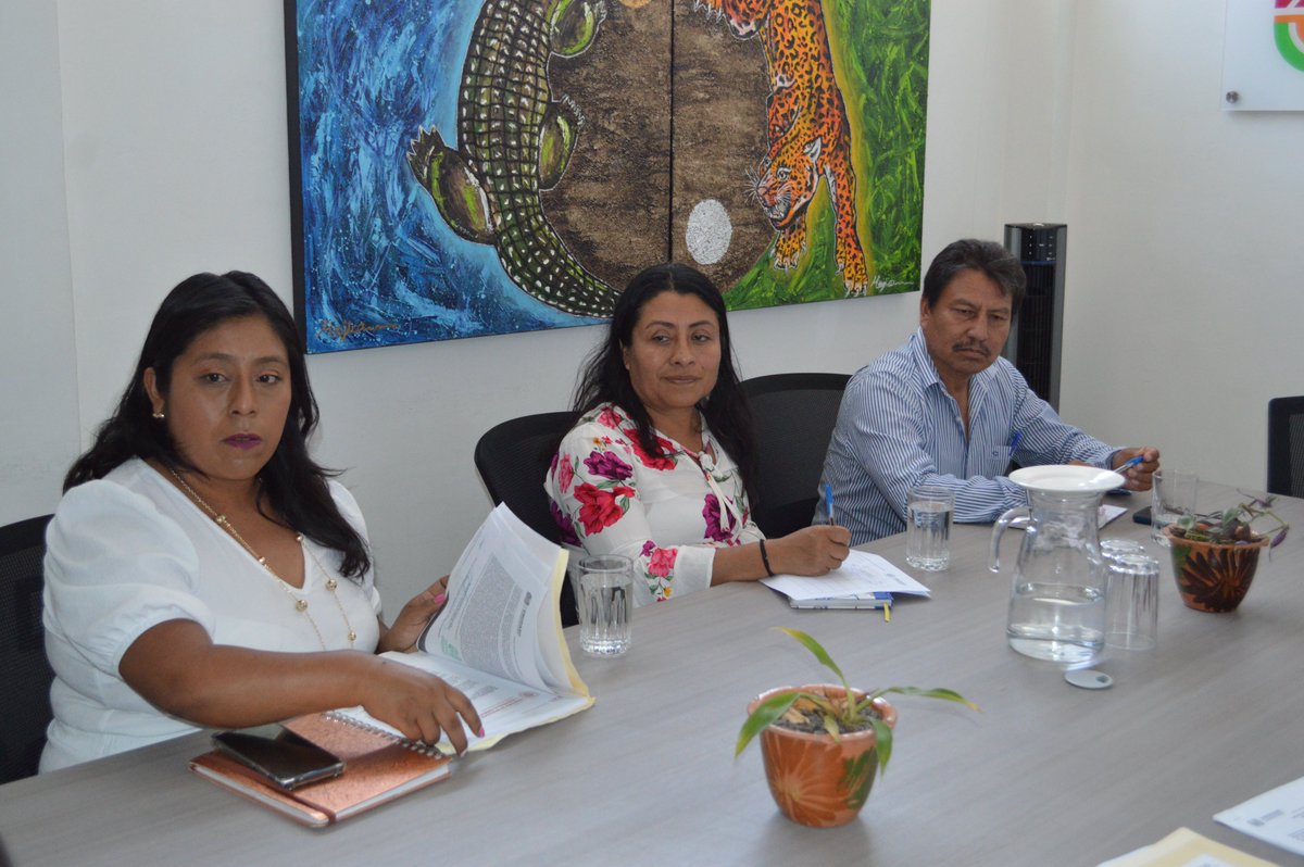 PROPAEO_OAX's tweet photo. Personal de la #PROPAEO encabezados por @JErnestoRuiz, se reunieron con la Autoridad Municipal de la Villa de Etla, se revisaron las acciones a implementarse para cumplir con la normatividad ambiental e implementar buenas practicas en el manejo de sus Residuos Sólidos. @salomonj https://t.co/3S6yDSwscW