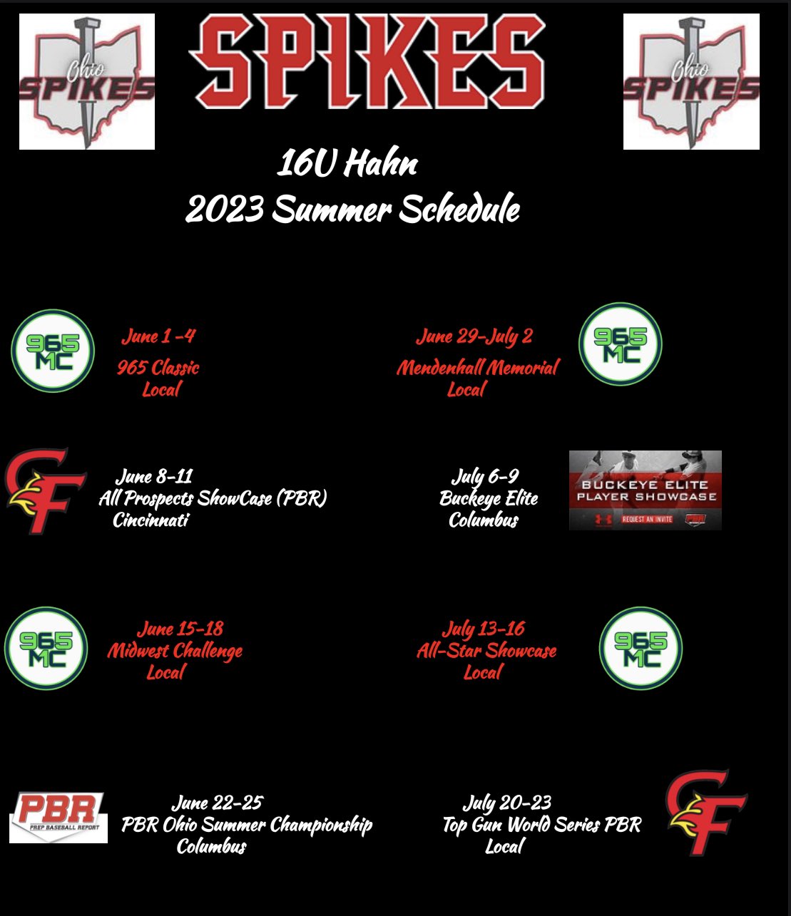 Ohio Spikes 2025 Hahn (ohiospikes2025) / Twitter