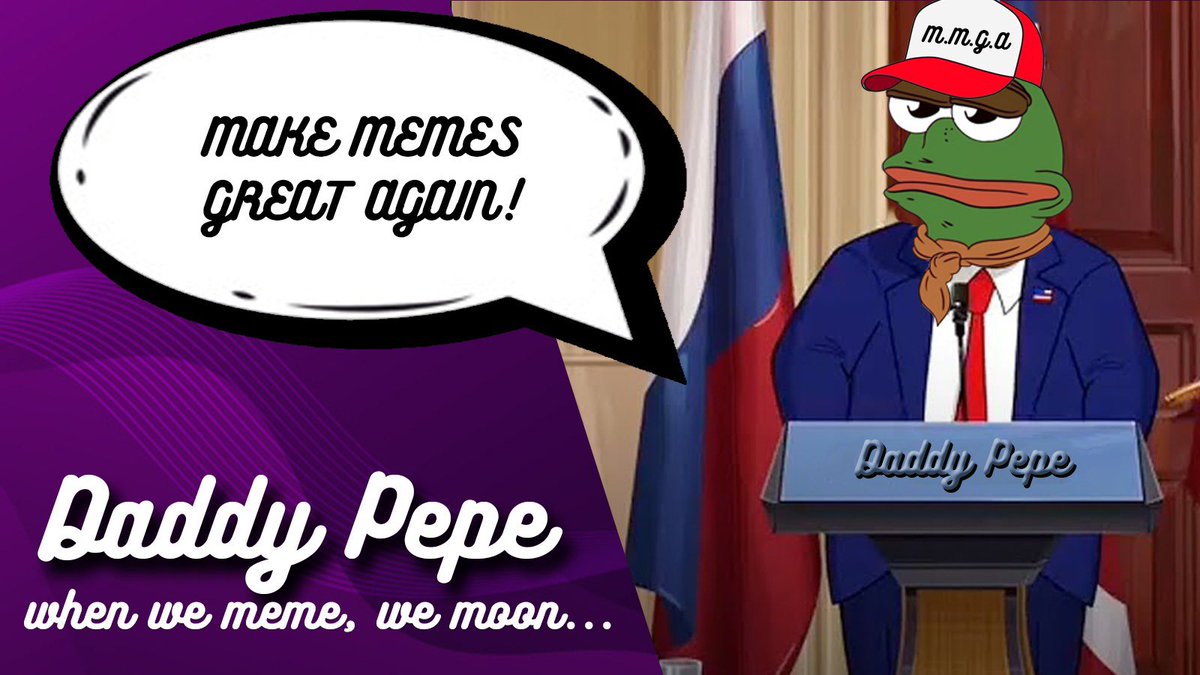 $50.00 ~ 48 Hours 🩸💙

🩸 $20.00
┈➤ Retweet &amp; Follow @DaddyPePeToken 

🩸 $30.00 
┈➤ Join Telegram (proof) 🩸 ➤ t.me/theDADDYPepe