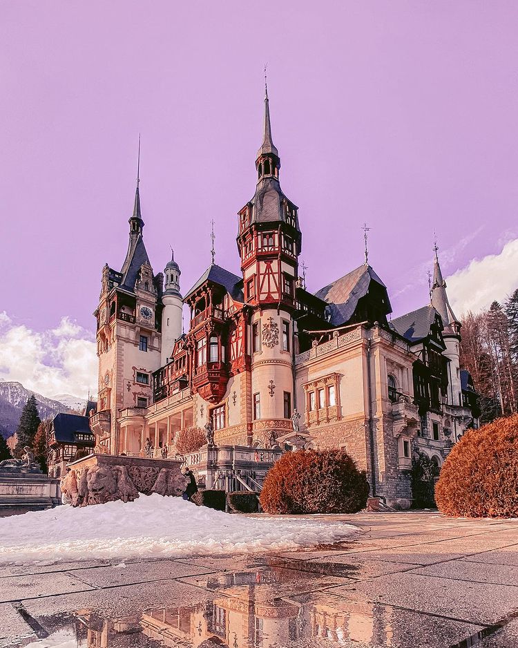 Castle Peles, Bucegi, Romania