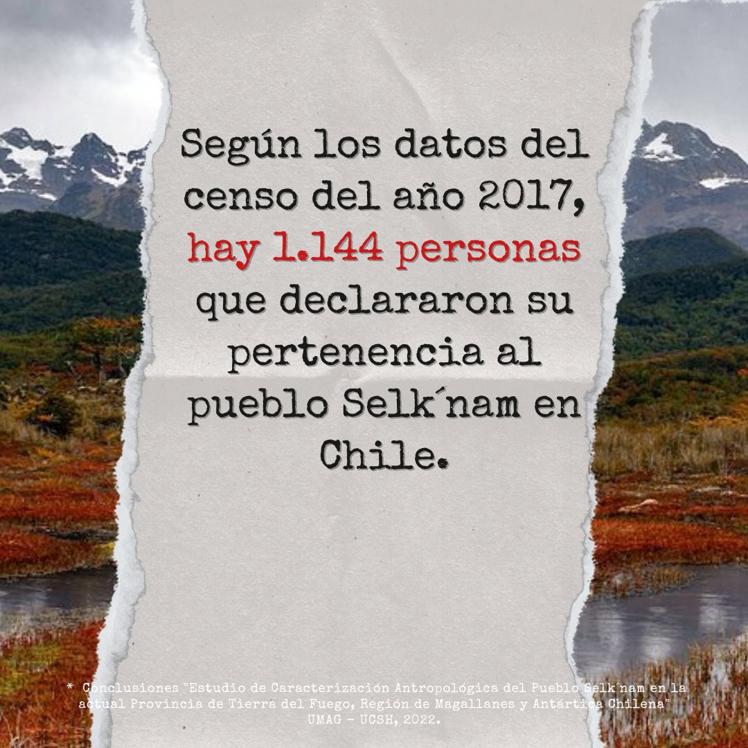 Comunidad Indígena Selk'nam Covadonga Ona tweet media