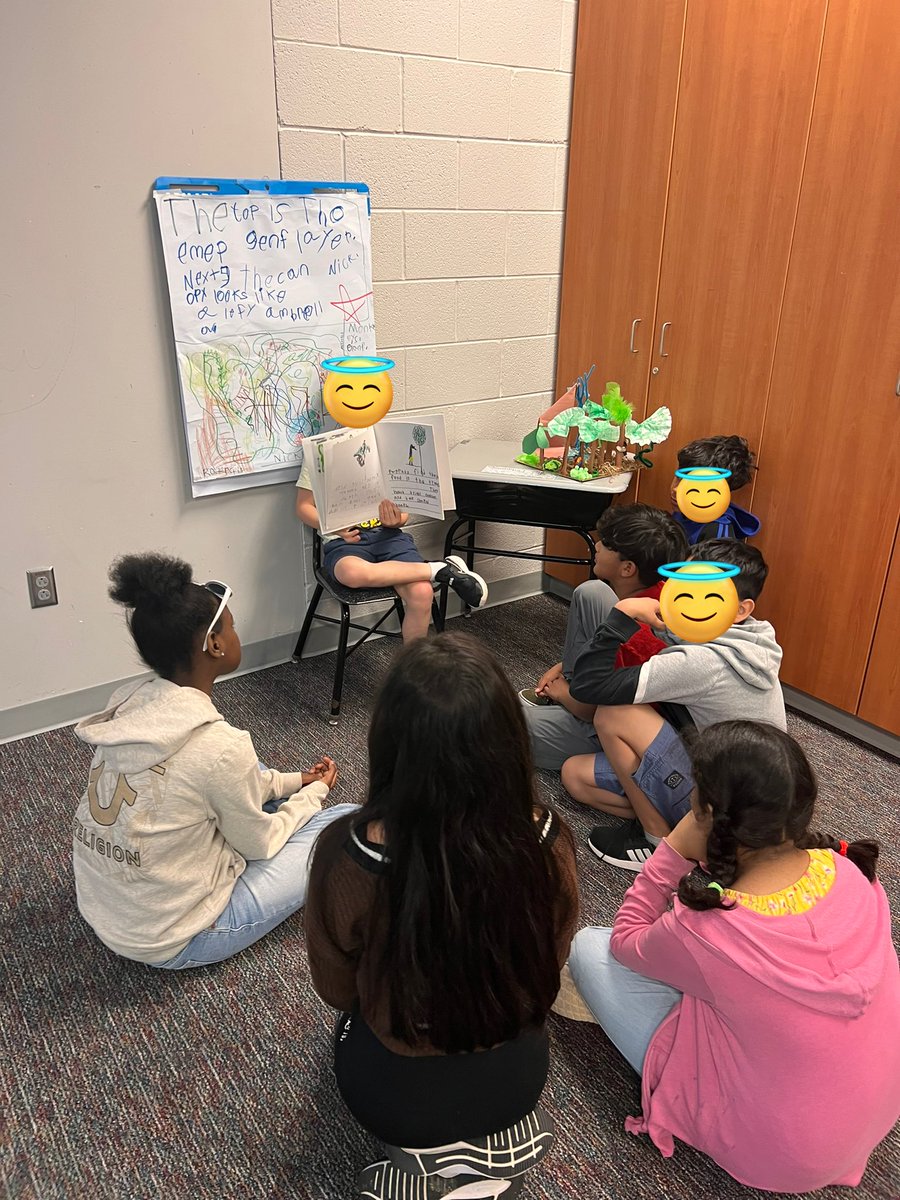 WalterFCPS's tweet photo. Today K-2 Delta students presented their habitat research projects to 5th graders! So proud of these kids and their  effort. These ss wrote books and created dioramas showcasing their habitat. https://t.co/wpSqvuvgEc