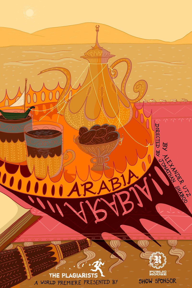 Next up!
Arabia, Arabia!

Tickets are Pay What You Can!

theplagiarists.org/arabia

Image by Sir Pea Green Studios