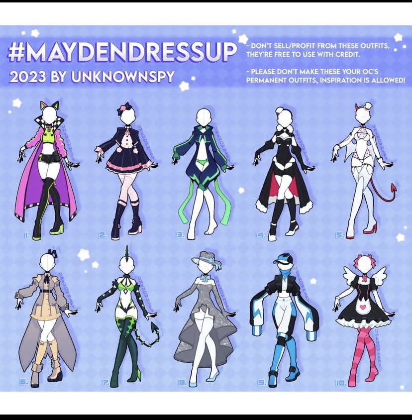 CooperIllustra1's tweet photo. Day 9 of #maydendressup challenge 💖✨

(Shares and saves appreciated ✨❤️)
Outfit designs by @Inkhandprint 

#dtiys #drawthisinyourstyle #digitalart #digitalillustration #dtiyschallenge #drawthisinyourstyle #artchallenge #artchallenge2023 #manga #anime #animeart #pastelart https://t.co/urctpwD0oF