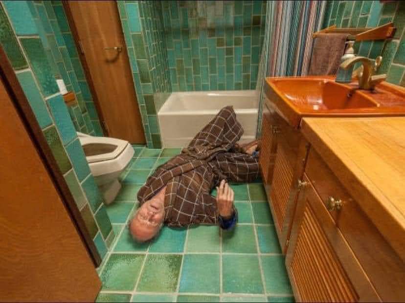 If your bathroom is tiled- Read this!!!

1. When your phone rings, never be in haste to pick up. No matter how important the call is, even if it is a million dollar worth of call. Let your phone ring, you can always call back. 

2. Get a different type of tiles for your bathroom.