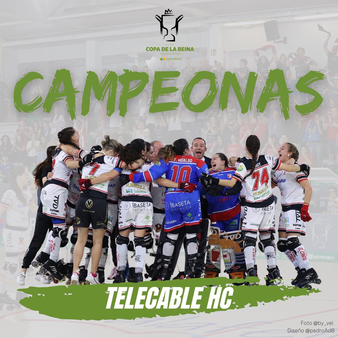 Telecable Hockey Club campeonas de la Copa de la Reina 2023.

#CopaOKF #CopaOKIberdrola