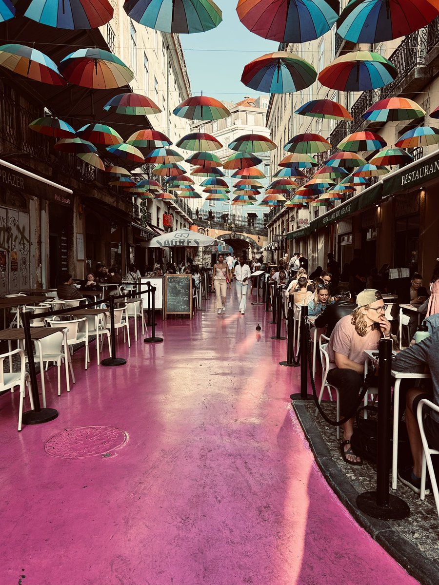 #Lisbon #PinkStreet #travel