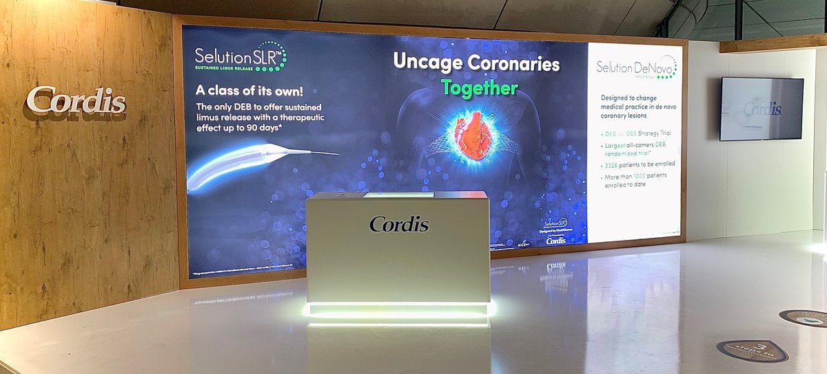 Here we go! #Cordis and <a href="/MedallianceSA/">MedAlliance Swiss Medical Technology</a> teams are ready to welcome you today for this new #EuroPCR edition in #Paris!
Booth setup ✔
Training Village setup ✔
Motivated &amp; enthusiastic teammates ✔
#RediscoverCordis #MedicalDevices #Cardiology #coronaryarterydisease #CAD #DCB #DEB