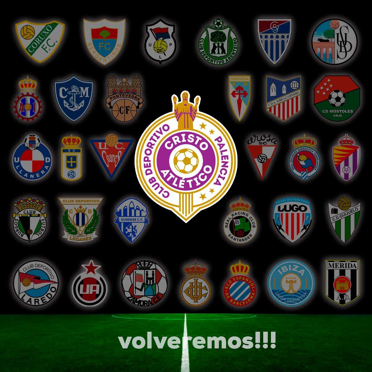 👋Queremos despedirnos de todos los equipos que nos han acompañado durante estos dos años de... ilusión, sueños y lágrimas. 👏 𝐒𝐮𝐞𝐫𝐭𝐞 𝐚𝐦𝐢𝐠𝐨𝐬. 🍀