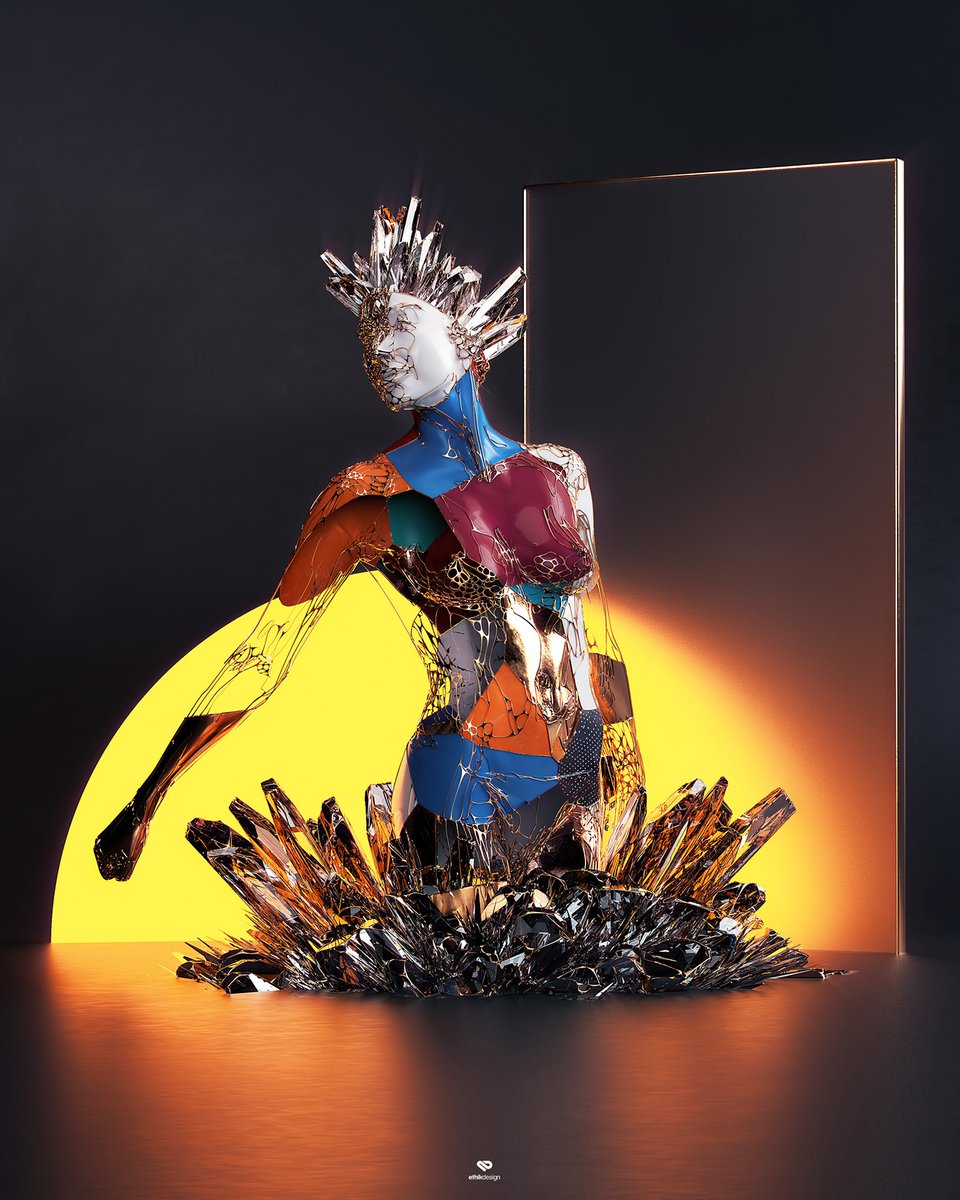 "Libertas" by <a href="/ethikdesign/">Yanis</a>

At a glance, this artwork exudes a sense of classical tradition, embracing the human form—an ethereal Greek-like torso. But Yanis weaves into his creations an enigmatic lens, capturing the surreal &amp; fantastical.

Brilliant🤌

superrare.com/artwork-v2/mon…