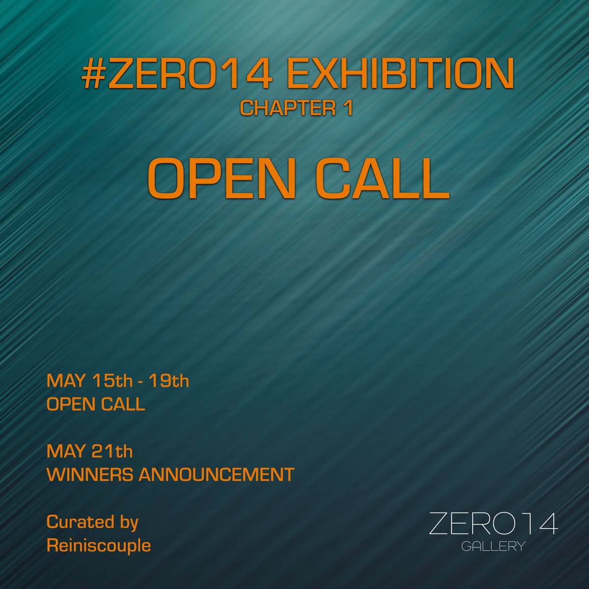 🚨 OPEN CALL  - #Tezos art only

We are launching our first pop-up IRL NFT gallery in Brazil. There will be 25 spots for the IRL exhibition. 

The exhibition will be for all types of art.

Submit your art now on <a href="/joynxyz/">Joyn</a> - from May 15th to 19th only

app.joyn.xyz/contest/zero-e…