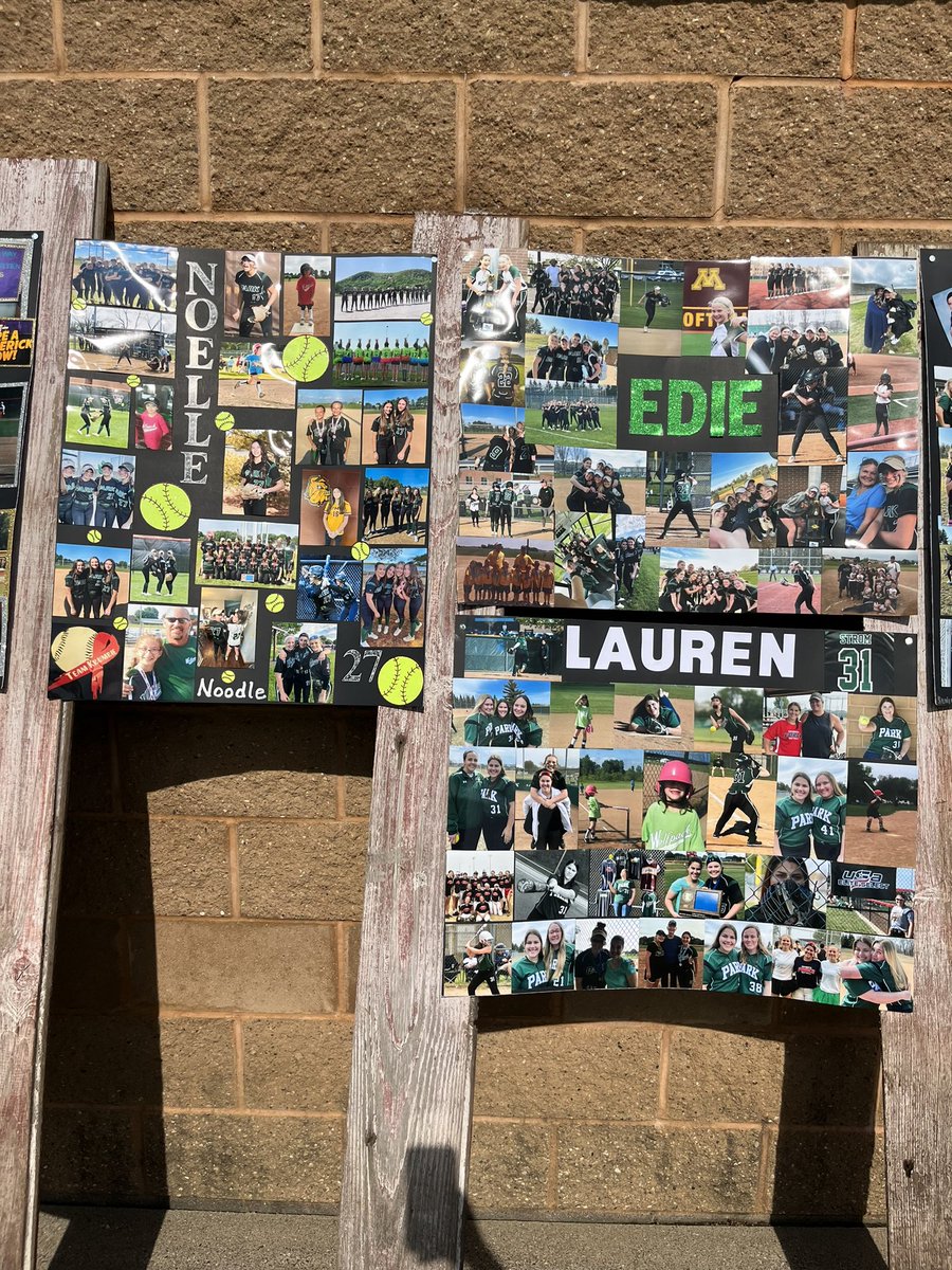 SENIOR DAY for @PHSWolfpack_SB . What an INCREDIBLE group of young ladies! And parents too!
