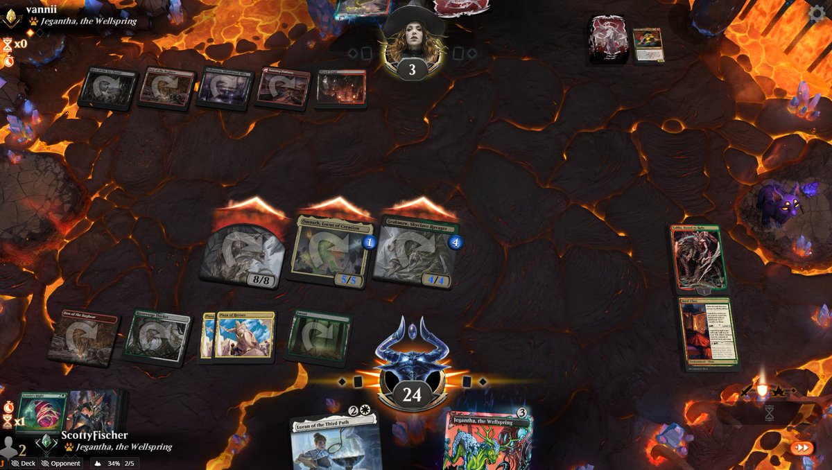 Got to Diamond on a 9-0 winstreak (Bo3) with Explorer Bard Class, featuring several cards from MOM: Aftermath, although Hajar and Migloz were the backbone. 

Animist's Might is VERY good in a legends-heavy deck. 

mtga.untapped.gg/profile/92887d…

<a href="/fireshoes/">Robert Taylor🔥</a> 

Decklist in ALT