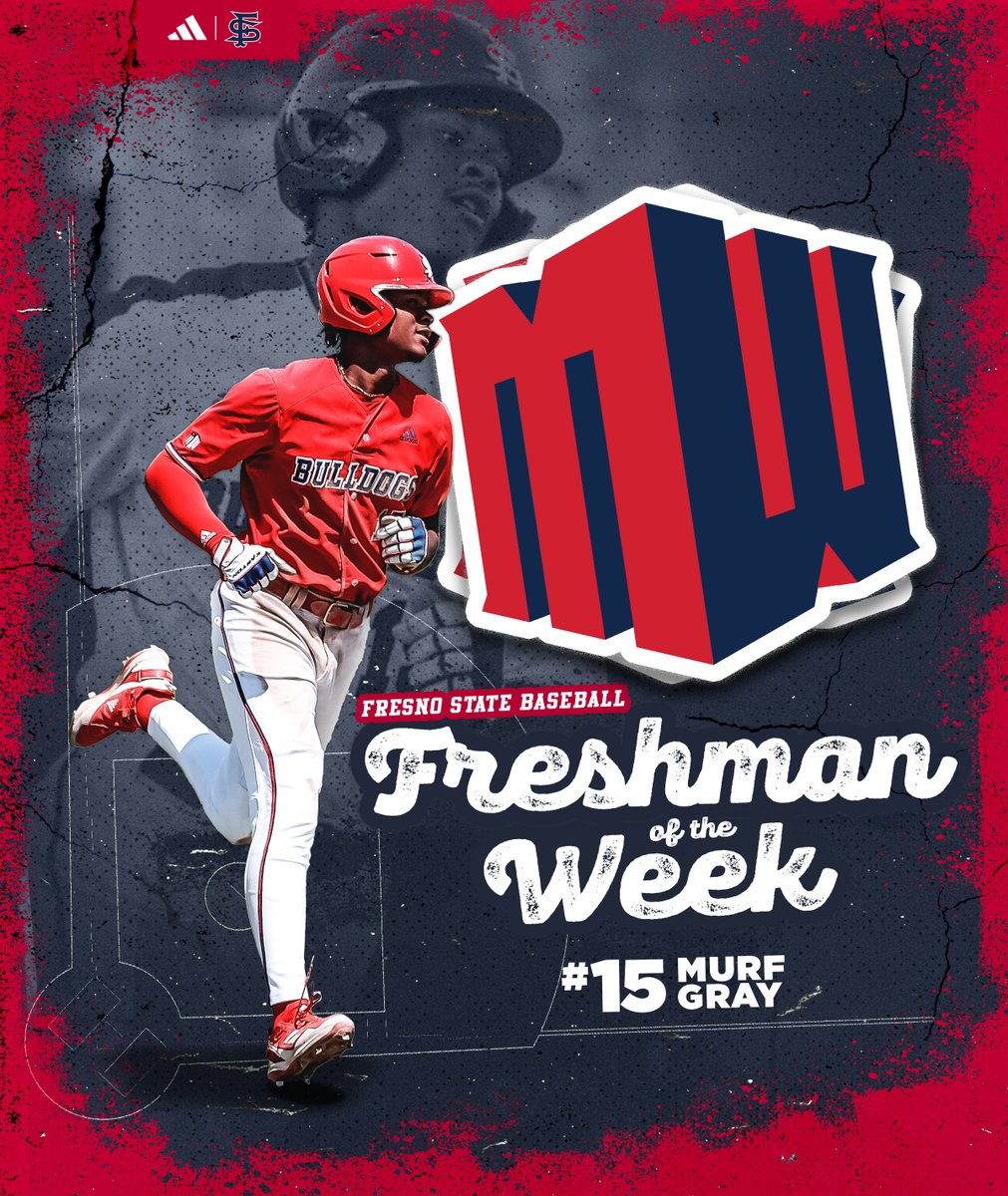 Why not go for 𝐒𝐈𝐗⁉️

Murf Gray is Mountain West Freshman of the Week... AGAIN🏆

#GoDogs ✖️ #Elevate