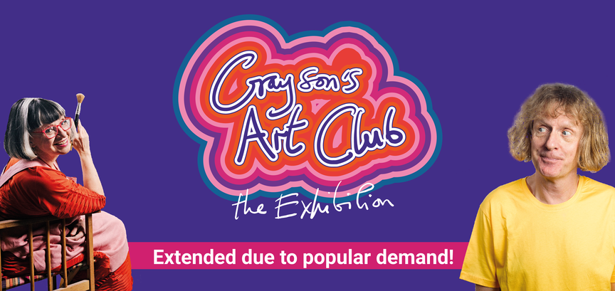 Grayson's Art Club: The Exhibition <a href="/mac_birmingham/">Midlands Arts Centre (MAC)</a> 

Until Jun 25 "The exhibition features over 100 artworks selected by Sir Grayson Perry, Philippa Perry &amp; guest celebrities during season 3 of the popular TV series"
Tickets: macbirmingham.co.uk/graysonsartclub
#Birmingham #TheCultureHour