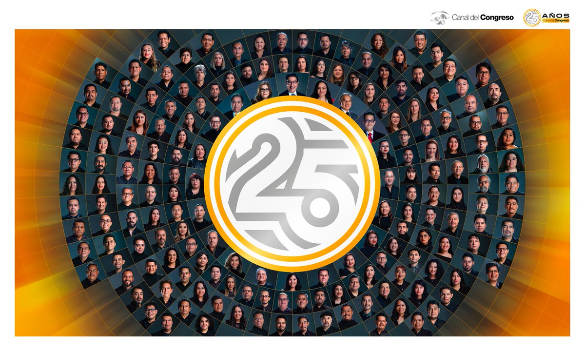 CanalCongreso's tweet photo. 📸 ¡Este año cumplimos #25AñosCanalCongreso! 🤩 En este hilo te presentamos a las personas que cada día llevan hasta ti el trabajo en el Congreso de la Unión.

¡Conócenos! 🧵👇🏻 https://t.co/XG8vtHCjmK