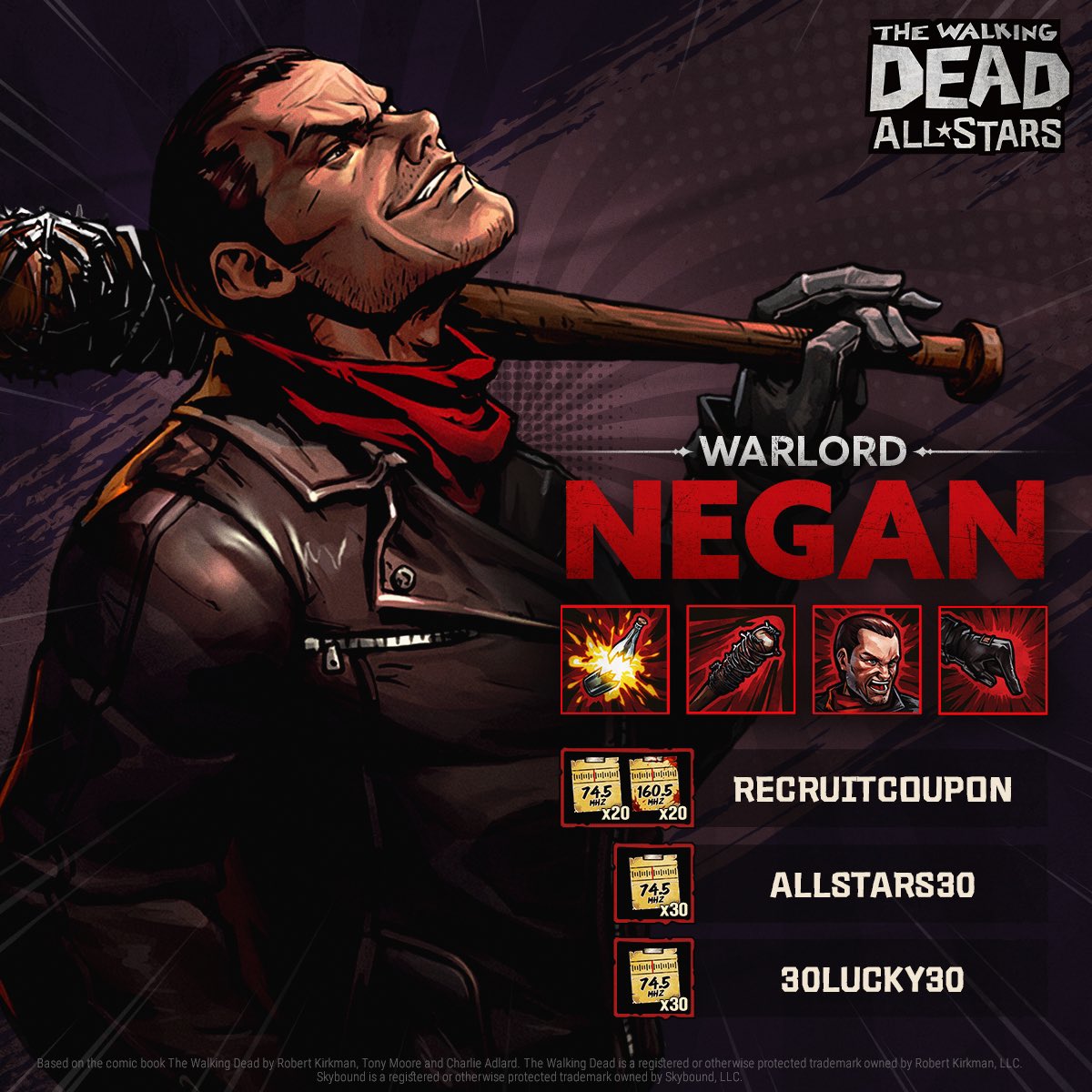 palmnpr's tweet photo. Build your team, earn rewards, and survive in this idle RPG based on The Walking Dead! Install Now:
https://t.co/l0zLtO9A1T
#twdallstars #thewalkingdead #Idle #RPG #videogames #Gaming #MobileGame #Gaminglife #Survival #Gacha #StrategyGame #rpggame #playing #skybound #TWD #Walkers https://t.co/U52Js7nIiQ