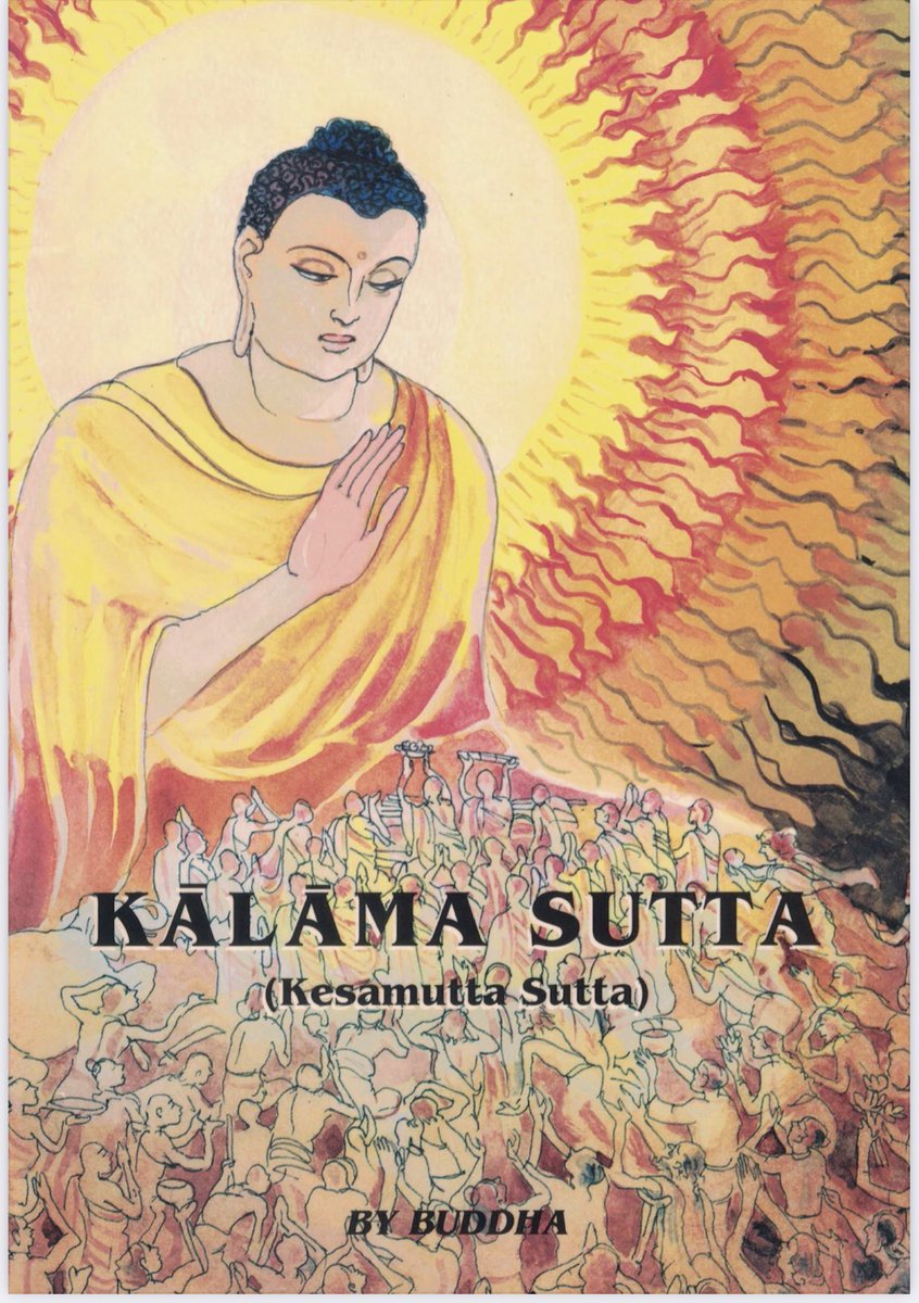 दुनिया का सबसे Rational Dhamma बुद्ध धम्म को कहे जाने के पीछे का रहस्य में से एक कलामसुत्त है जिसमे बुद्ध सभी स्क्रिप्चर्स, परंपराओ को तभी स्वीकारने की आज्ञा देते है जब वो मानवता के तर्क बुद्धि विश्लेषण के बाद खरी उतरे।
इतना गट्स दुनिया के किसी धर्म मज़हब रिलिजन में न था न है।