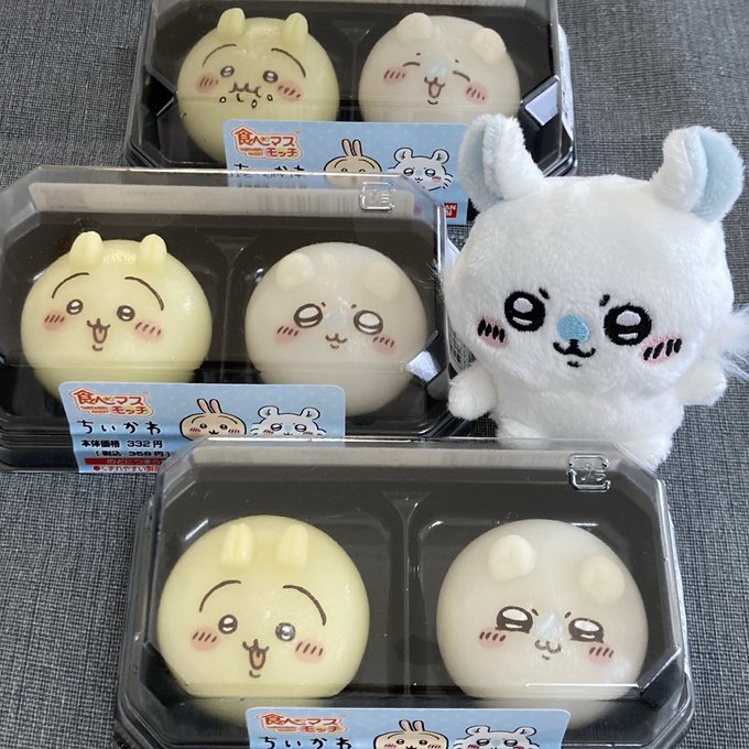 帰りに食べマスモッチを追加購入してしまう😇ファイルも入手してしまう🫠デザインかわいすぎてモモンガのぬいぐるみと並べたりしてしまう