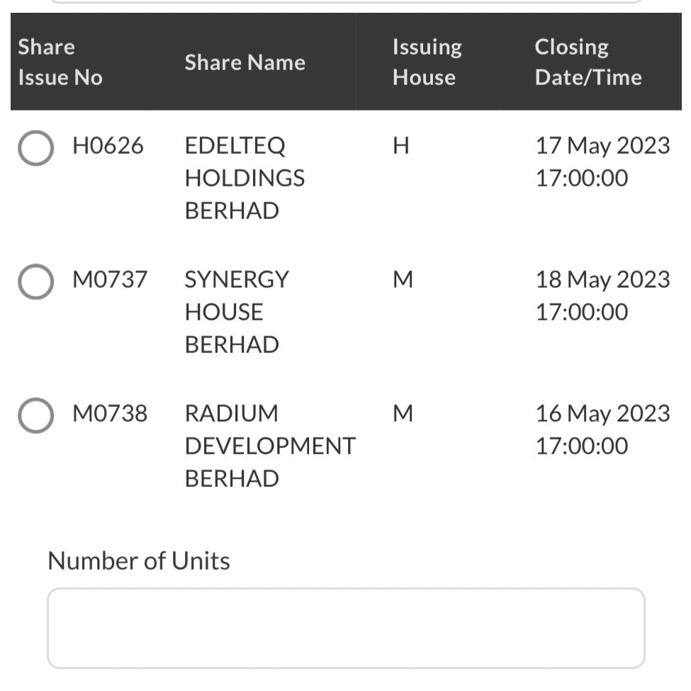 Pelabur_Bijak's tweet photo. Que beli tiket Coldplay❌

Que untuk dapatkan IPO ✅

Hari ini hari terakhir boleh beli IPO Radium, esok Edelteq, lusa Synergy.

*Bumiputera digalakan buat permohonan di website MiTi https://t.co/dx1KMeVENF